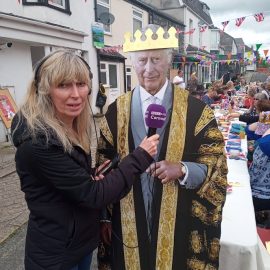 Celebrating the King’s Coronation: A Vibrant Street Party in Gunnislake